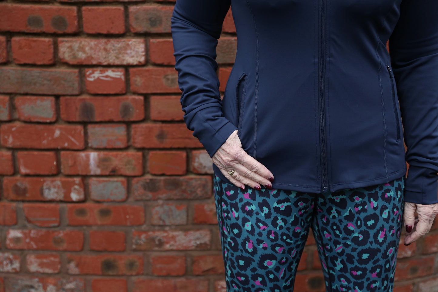 Classic Run Jacket - Navy - koko+kind Running Uk