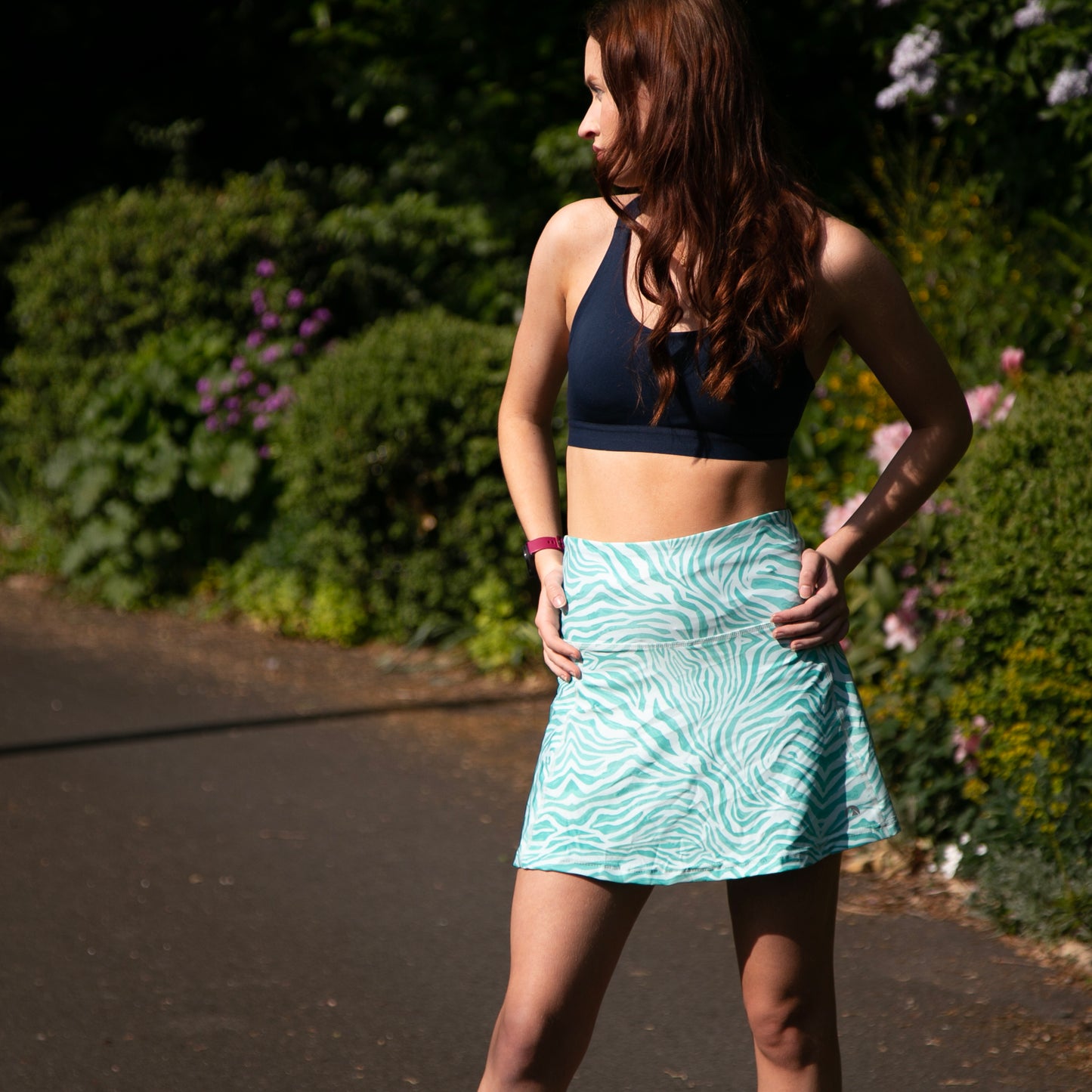 Minty Zebra Skort - koko+kind Running Uk