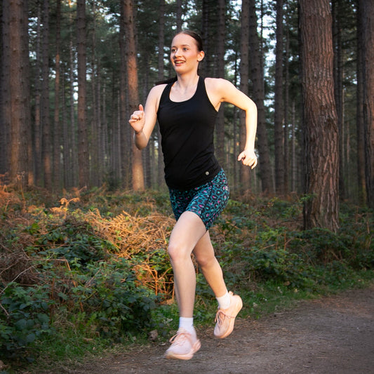 Black and green shorts - koko+kind Running Uk