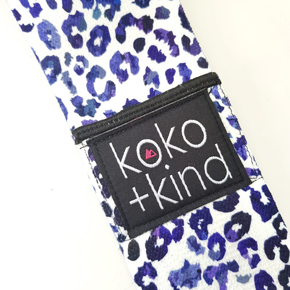 koko and kind Resistance Band Gym Band, Leopard band Gym