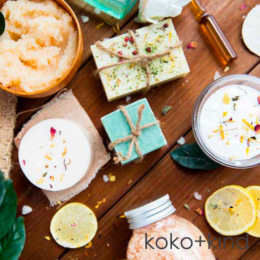 The koko+kind 2021 Vegan Small Business Shopping List.