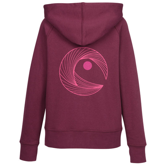 Wave Hoodie - Burgundy - koko+kind - koko+kind Running Uk