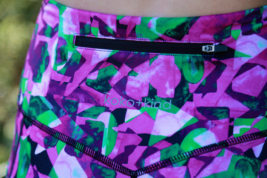 Kaleidoscope Mid-Thigh Short - koko+kind Running Uk