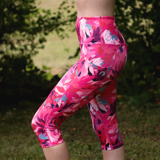 Fiesta Crop Leggings - koko+kind Running Uk