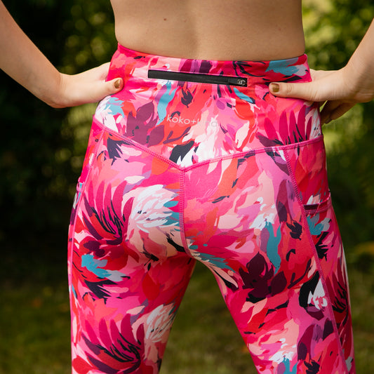 Fiesta Crop Leggings - koko+kind Running Uk