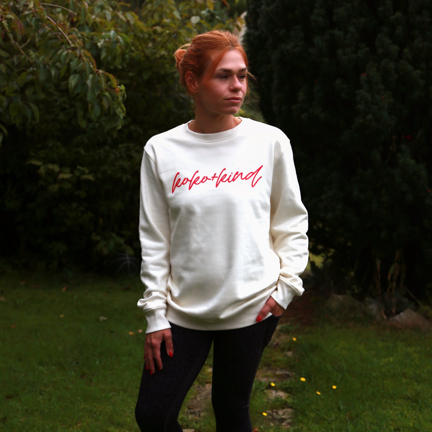 Ivory koko+kind Sweatshirt - koko+kind Running Uk