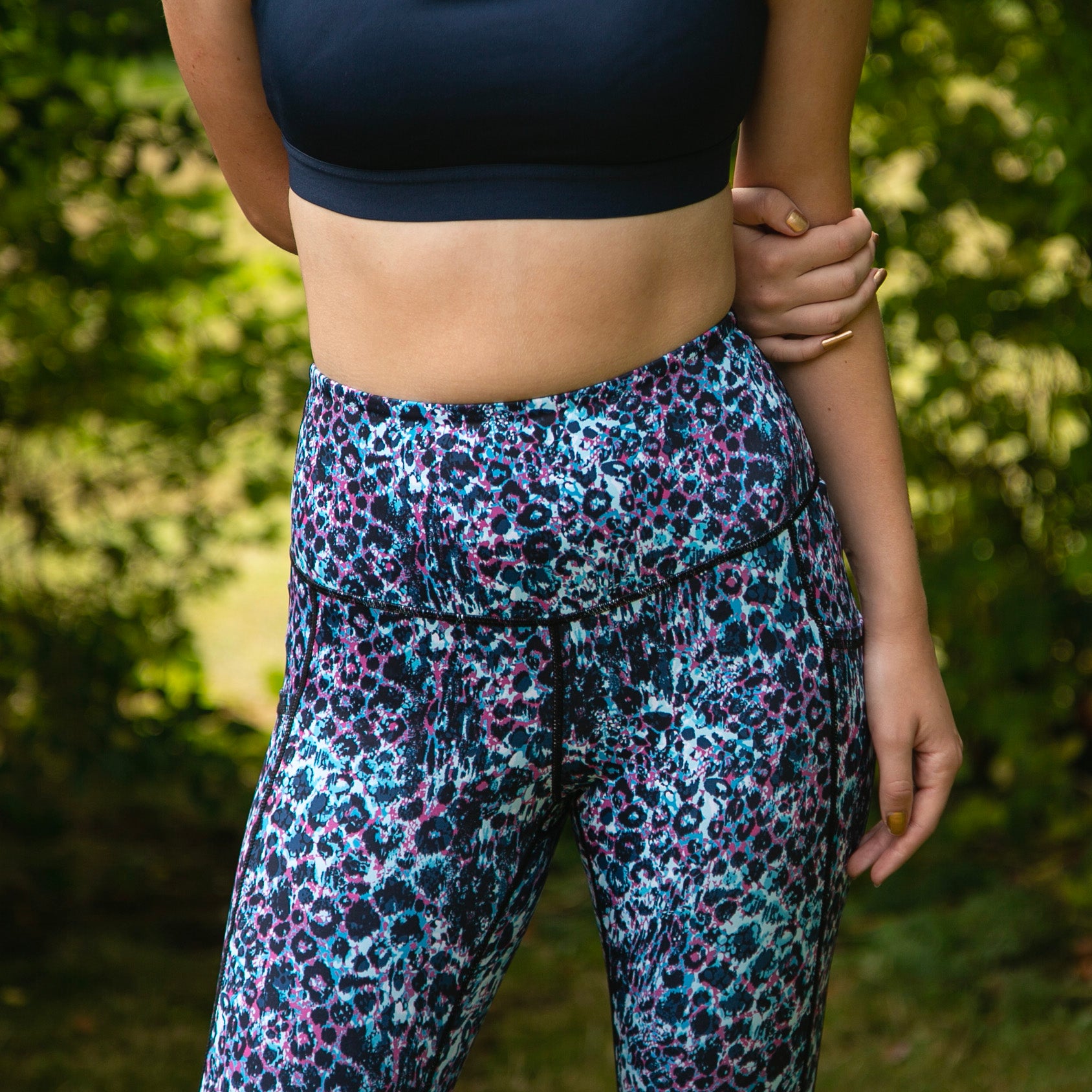 Skedaddle Crop Leggings - koko+kind Running Uk