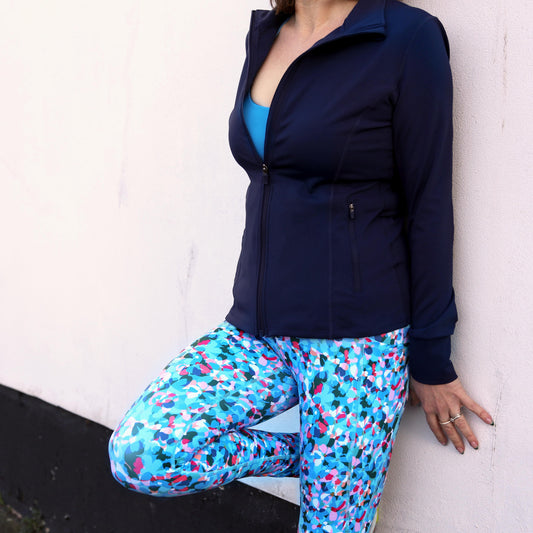 Classic Run Jacket - Navy - koko+kind Running Uk