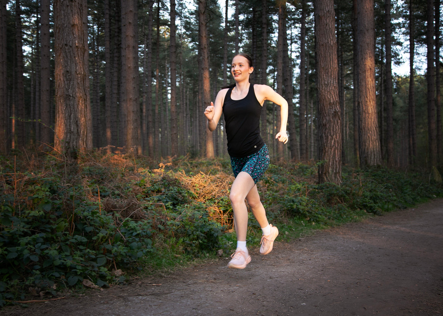Black Performance Sports Vest - koko+kind Running Uk