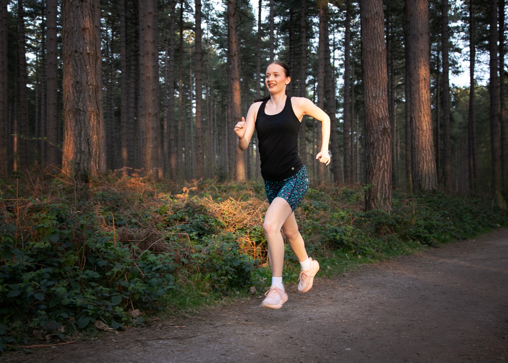 Black Performance Sports Vest - koko+kind Running Uk