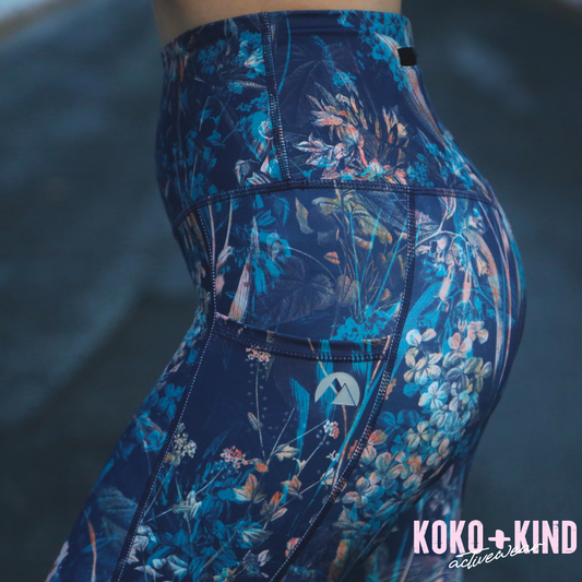 Enchanted Glade Full Length Leggings - koko+kind Running Uk