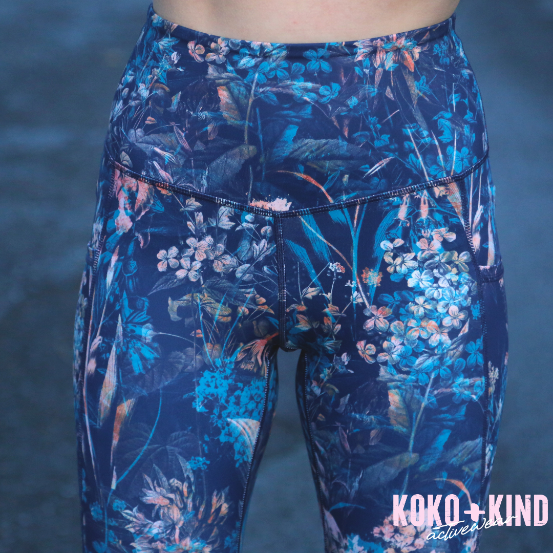 Enchanted Glade Full Length Leggings - koko+kind Running Uk
