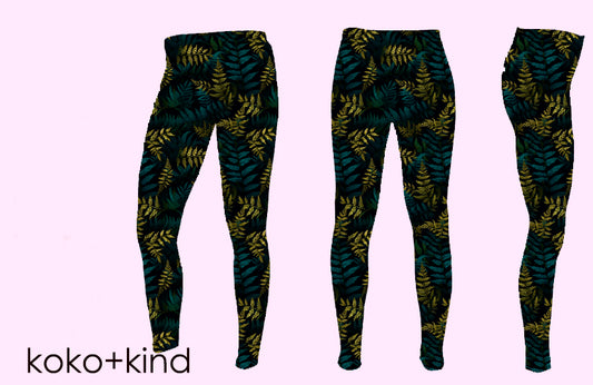 FERN Fleece Full Length Leggings