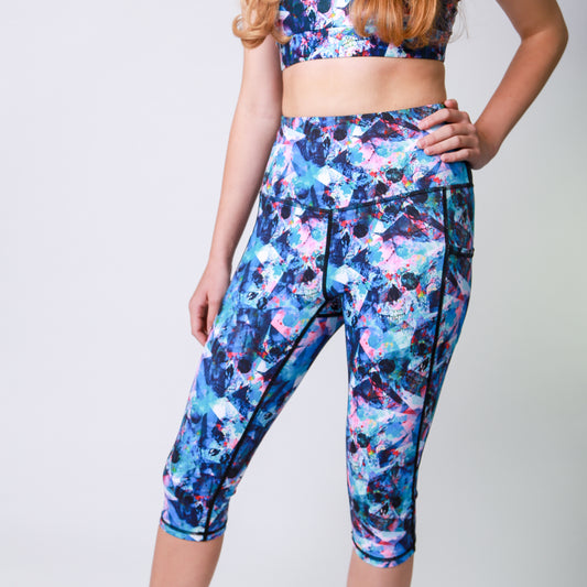 Secret Skulls Crop Leggings - koko+kind