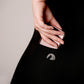 Black Solid Full Length Activewear Leggings - koko+kind
