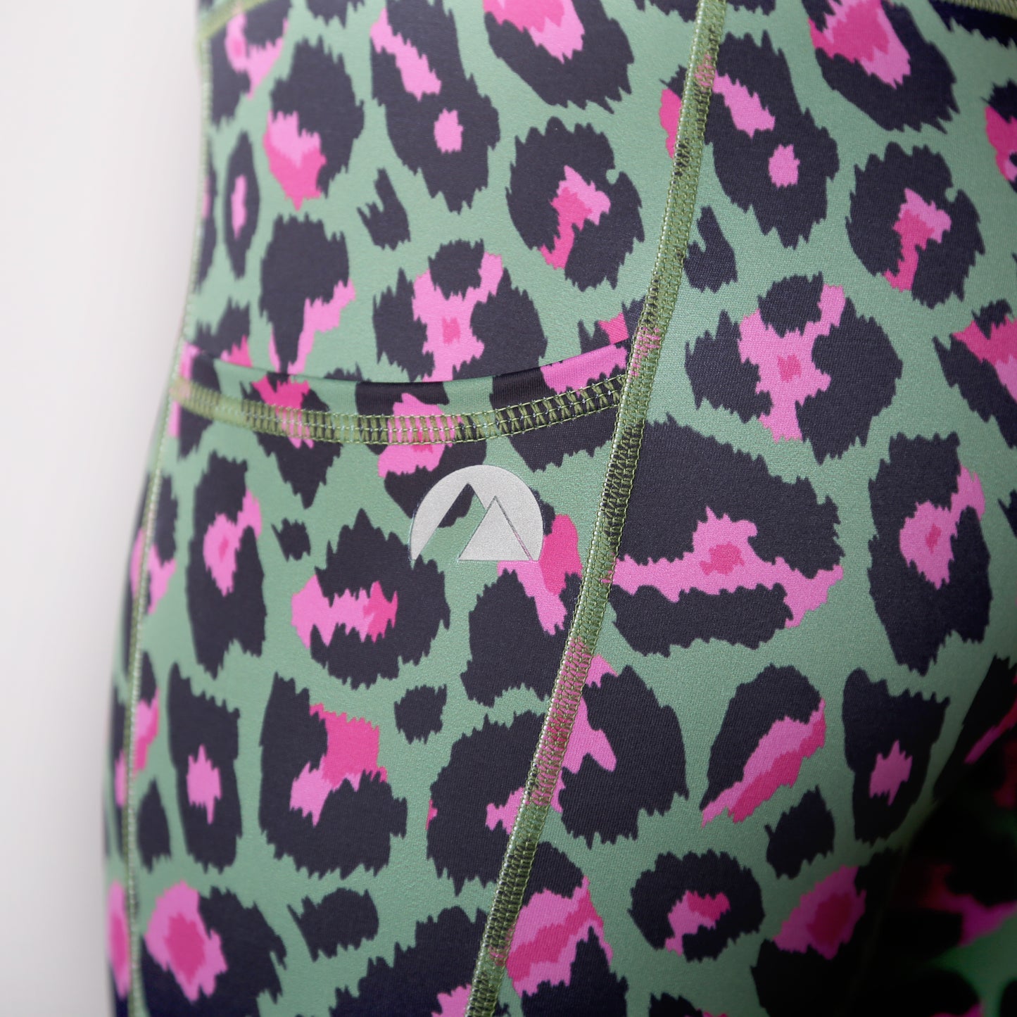 Khaki Leopard Full Length Activewear Leggings - koko+kind